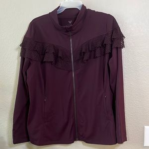 Livi Active Lane Bryant 22/24 Wicking Zip Up